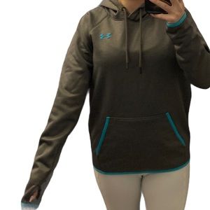 Under Armor Grey Fleece Hoodie